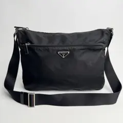 상태좋음 PRADA プラダ ショルダーバッグ カメラバッグ ナイロン レザー