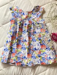 baby GAP 花柄ワンピース 18-24ヶ月