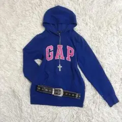 00s Y2K GAP ピンクロゴ　パーカー　フーディー　平成ギャル　海外ガール