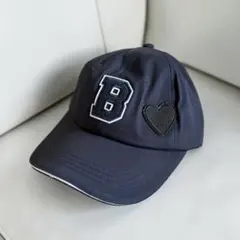 Bibiy B. CLUB CAP ネイビー フラワー刺繍 キャップ タグ付き - メルカリ