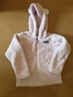 Patagonia パタゴニア 耳付き　フリースジャケット ピンク4T