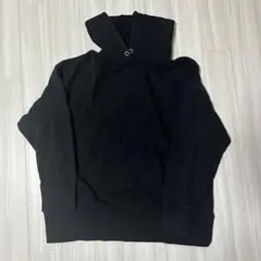 JEANASIS パーカー ブラック フリーサイズのサムネイル