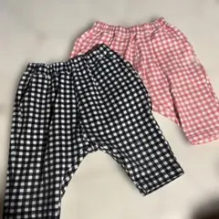 GU サマナルパンツ　短め丈　双子　男女双子のサムネイル