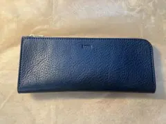 LONA L-shaped pen case -M レザー ペンケース