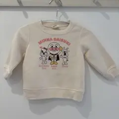 アンパンマン 裏起毛トレーナー