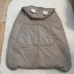 新品　3way ベビーケープ　ベージュ　防寒ケープ　抱っこ紐