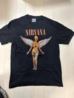 Nirvana Tシャツ IN UTERO ブラック Lサイズ