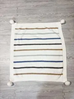 ◉ジェラートピケ◉ ボーダーブランケット