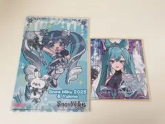 初音ミク あやかしステージ 色紙 雪ミク