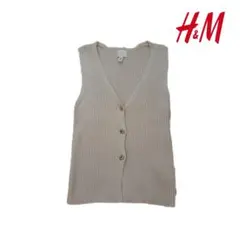 【H&M】ノースリーブニットベスト 新品未使用