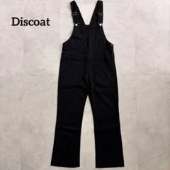 ディスコート サロペット オーバーオール コットン1黒 M ブラック