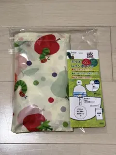 Skater キッズ レインポンチョ 90cm はらぺこあおむし