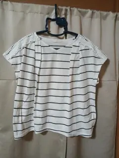 ライトオン トップス ボーダー Tシャツ 半袖のサムネイル