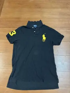 Polo by Ralph Lauren ラルフローレンビックロゴポロシャツ黒M