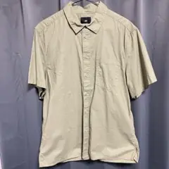 H&M カーキ 半袖シャツ Mサイズ