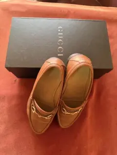 メンズシューズ・ローファー・茶色