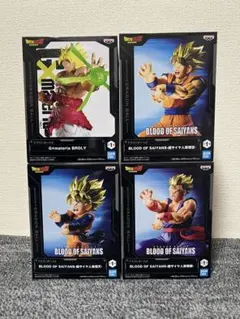 未開封】ドラゴンボール フィギュア 4種セット 悟飯 悟天 ゴジータ 超