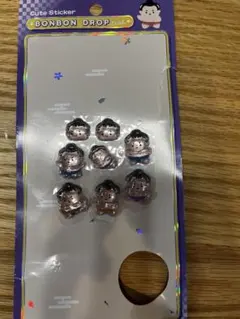 正規品　ボンボンドロップシール　和柄　すもう　おすそ分け