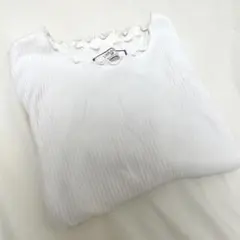 ★最終お値下げ★【URVANITY】アイボリー　七分袖　カットソー