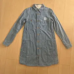 Lee デニムシャツワンピース Mサイズ