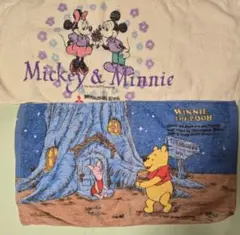 ミッキー＆ミニー くまのプーさん タオル