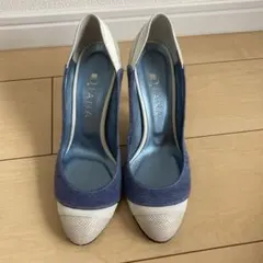 パンプス　ダイアナ　デニム　24 パーティー