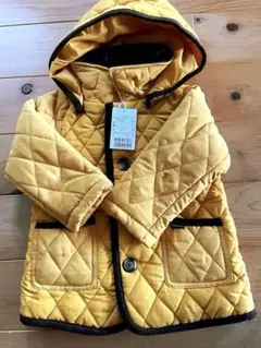 キルティングイエローコート
