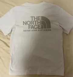 SALE！美品☆ NORTHE FACEバックプリント オフホワイト☆
