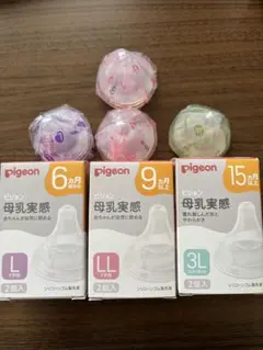 pigeon 哺乳瓶用乳首 L LL 3L