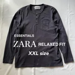 ヘンリーネック 長袖カットソー