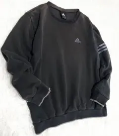 adidas アディダス 3本線スウェット ユニセックス プルオーバー