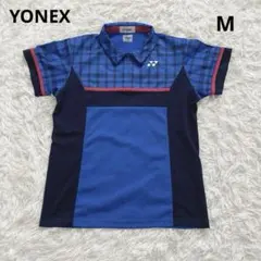 ヨネックス YONEX 半袖 テニスウェア チェック ゲームシャツ M