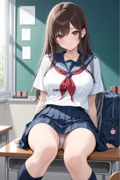 m1159 AIイラスト　かわいい　A4ポスター