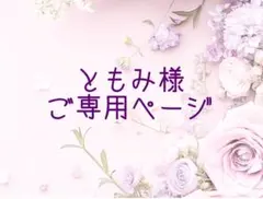 ともみ様ご専用ページ⟡.*