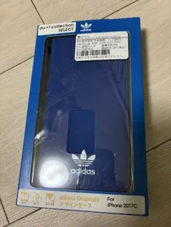 adidas Originals iPhone X/XS ケース ブルー 手帳型のサムネイル