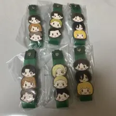 進撃の巨人 一番くじ I賞 ぽこっとちゃーむ 6個セット