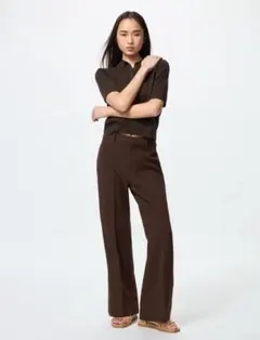 ユニクロ　スマートフレアパンツ　丈長め　Sサイズ　4色セット　タグ付き新品