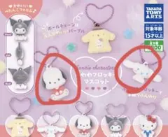 サンリオ　ふわふわフロッキーマスコット　２体セット　シナモン　ポチャッコ