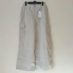 新品 カーゴパンツ 白