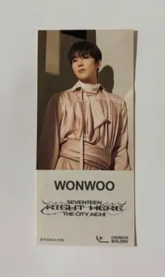 seventeen ウォヌ　ステッカー