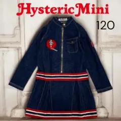【美品】Hysteric Mini デニムワンピース 120 ミニちゃん