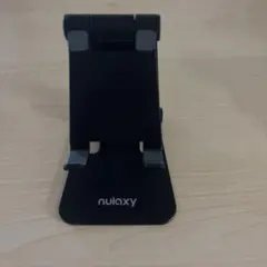 Nulaxy 折りたたみ式 スマホスタンド ブラック