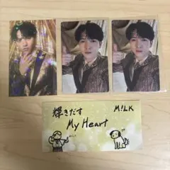 M!LK 吉田仁人 トレカ　リリイベ　ステッカー