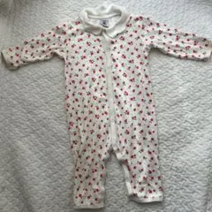 PETIT BATEAU プチバトー　ロンパース12m/74cm