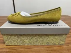 Oriental Traffic イエローフラットシューズ