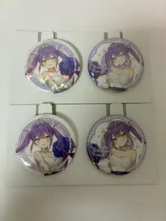 ホロライブ一番くじ　常闇トワ　缶バッジ 4個セット