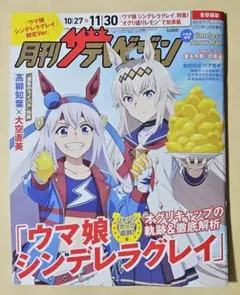 月刊ザテレビジョン 首都圏版 2025年12月号「ウマ娘 シンデレラグレイ」