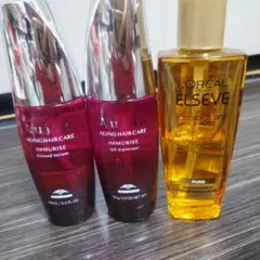Aujuaイミュライズ正規品/エルセーヴ正規品/ヘアオイルまとめて3点のサムネイル