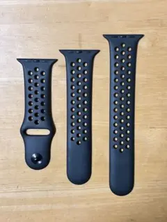 純正 NIKEスポーツバンド ブラック S/M M/Lセット