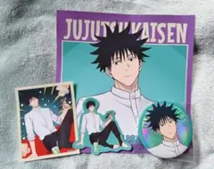 呪術廻戦 Fun！ Fun！ Fun！　缶バッチ&ステッカーセット　伏黒恵